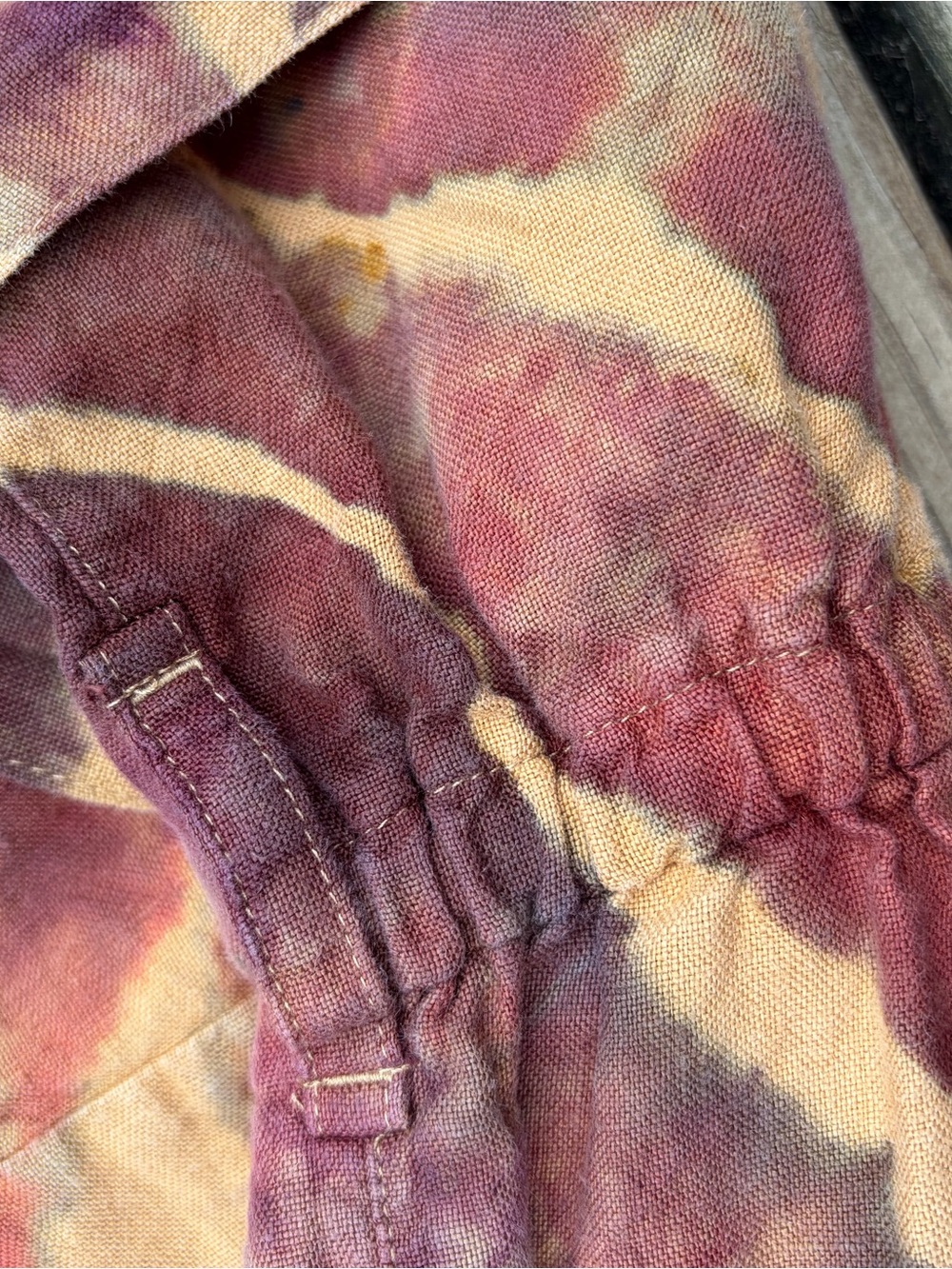 notPERFECTLINEN Ice Dyed Margaret Wrap Jumpsuit - Picture 8 of 11